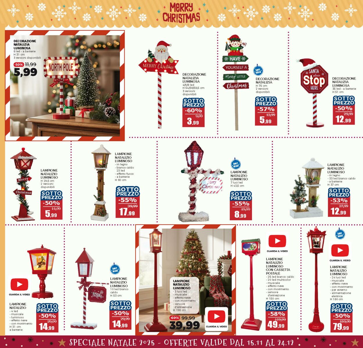 Volantino Happy Casa 15.11.2025 - 24.12.2025