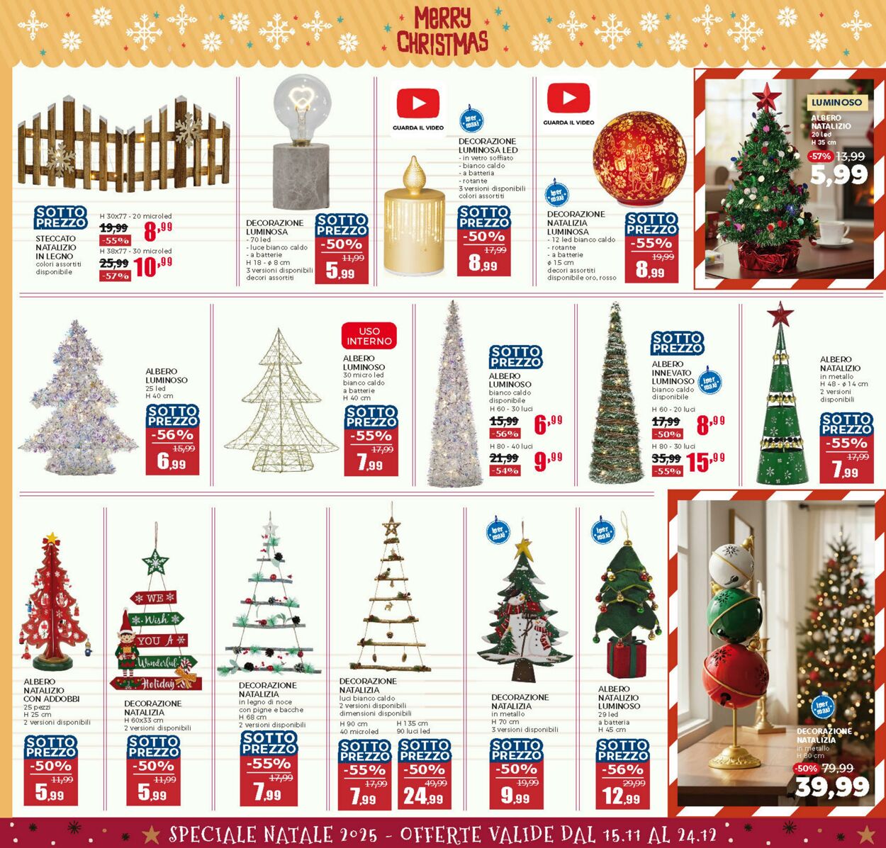 Volantino Happy Casa 15.11.2025 - 24.12.2025