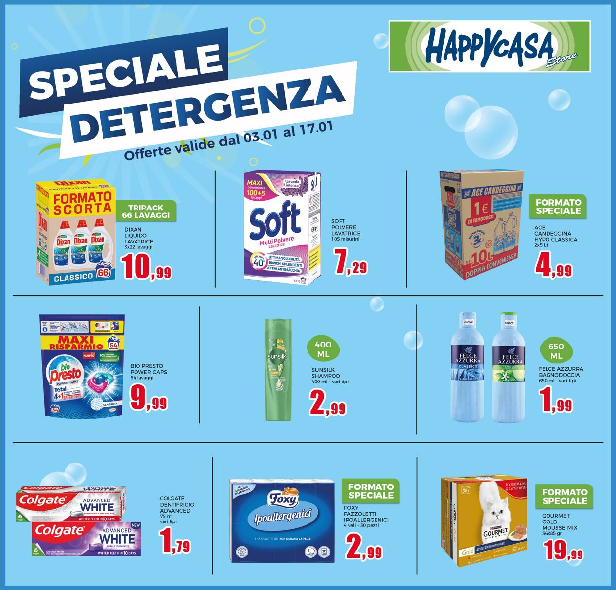 Volantino Happy Casa 07.01.2026 - 17.01.2026