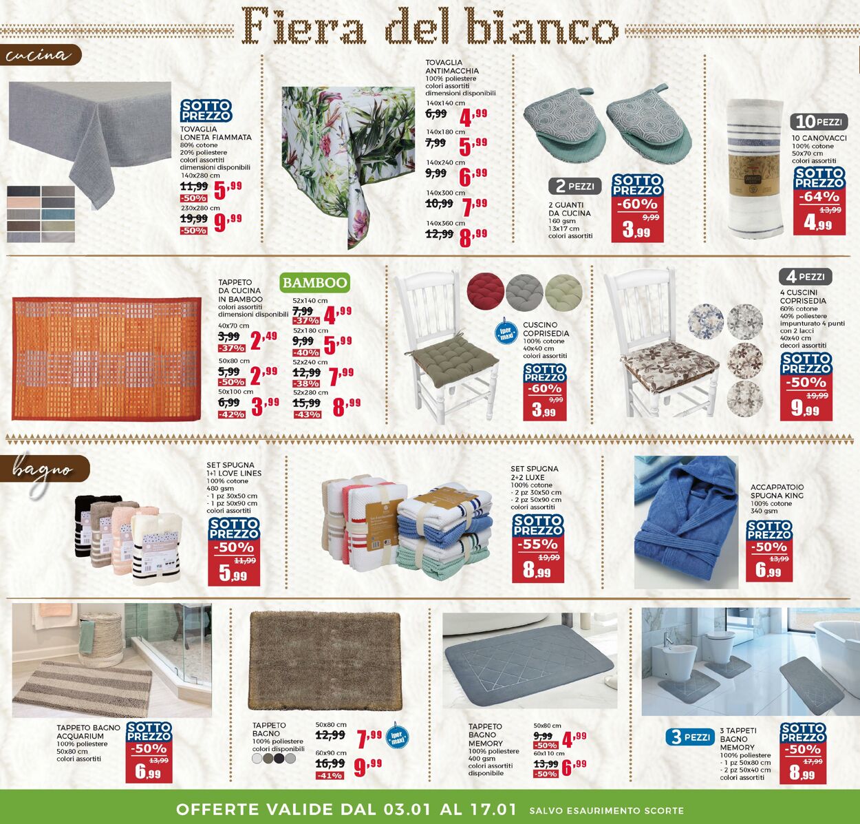 Volantino Happy Casa 07.01.2026 - 17.01.2026