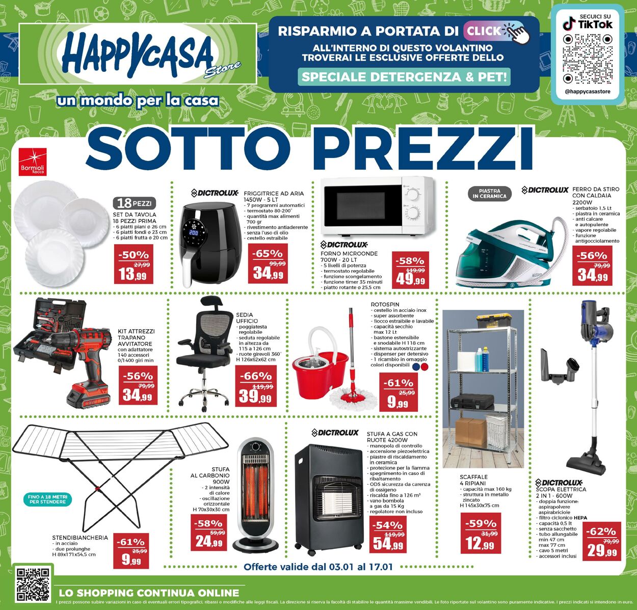 Volantino Happy Casa 07.01.2026 - 17.01.2026