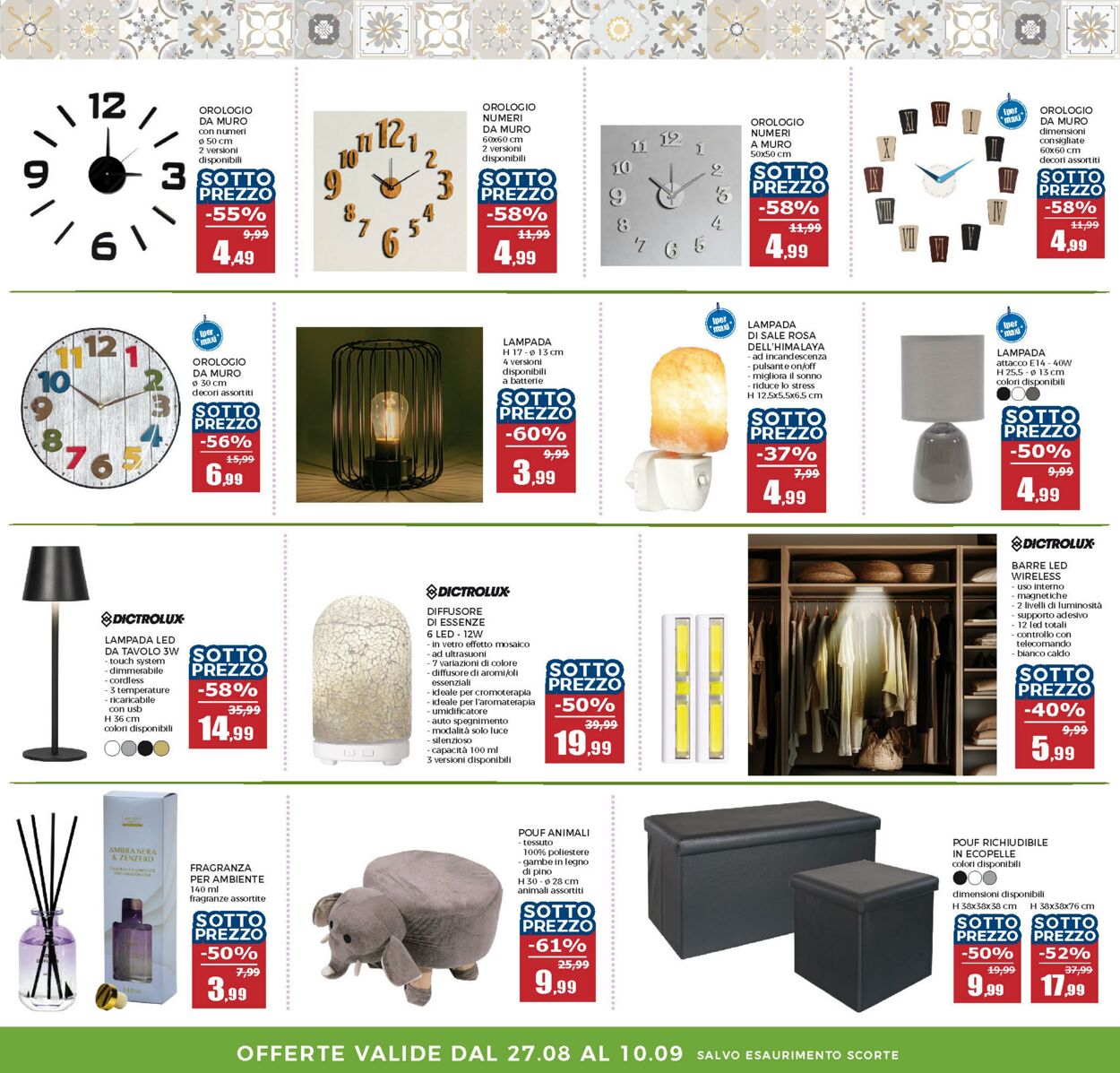 Volantino Happy Casa 27.08.2025 - 10.09.2025