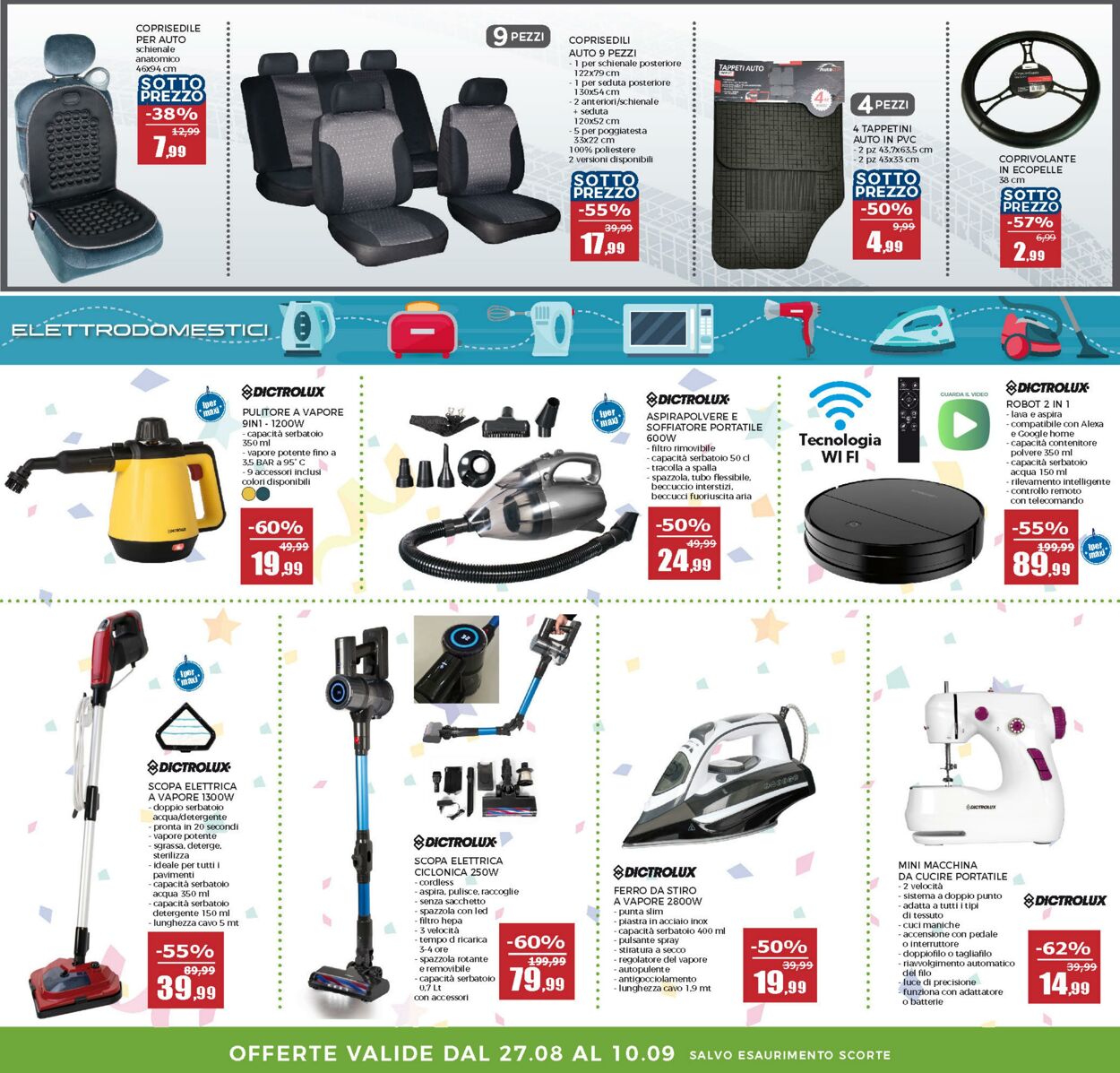Volantino Happy Casa 27.08.2025 - 10.09.2025