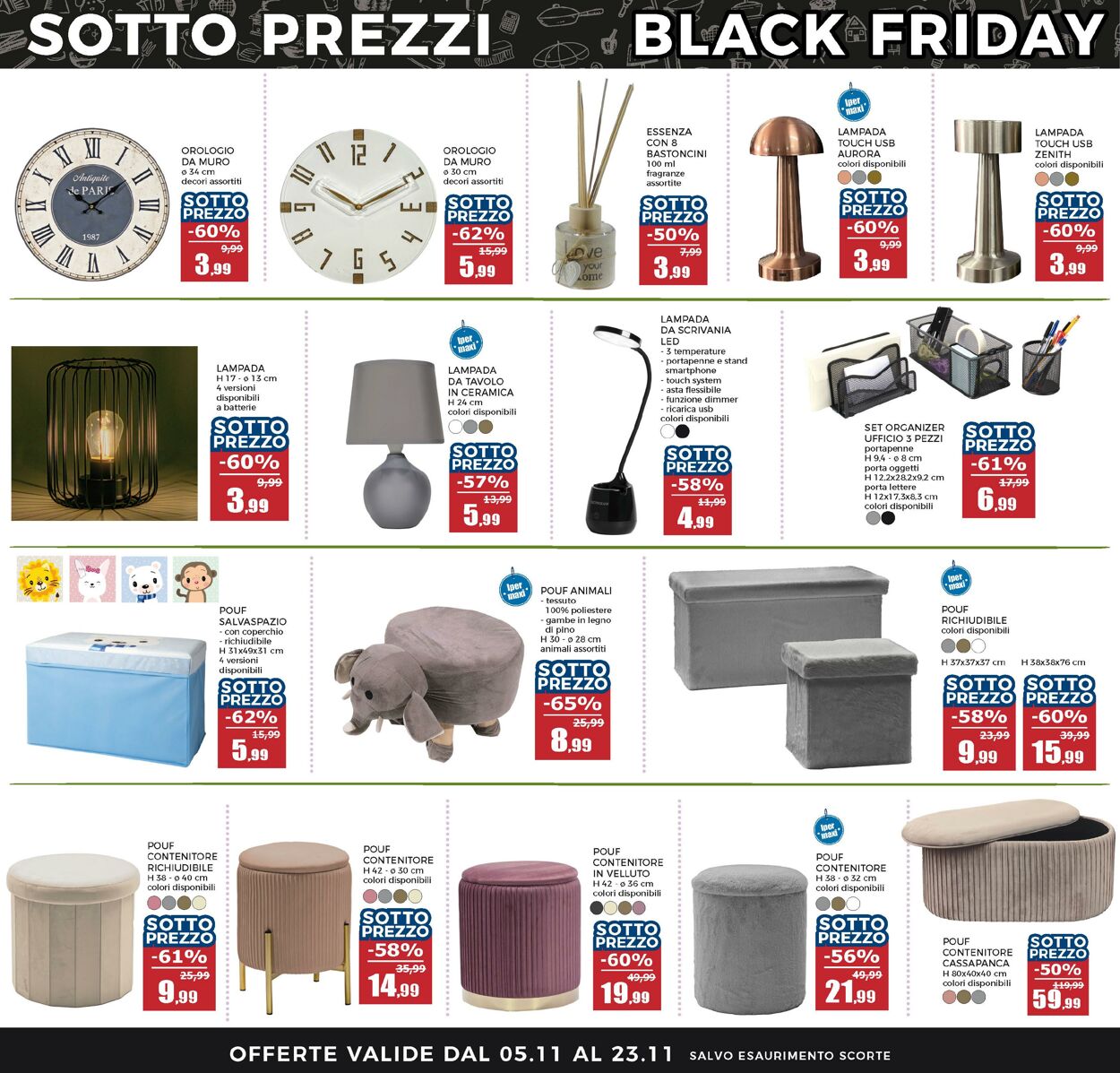 Volantino Happy Casa 05.11.2025 - 23.11.2025