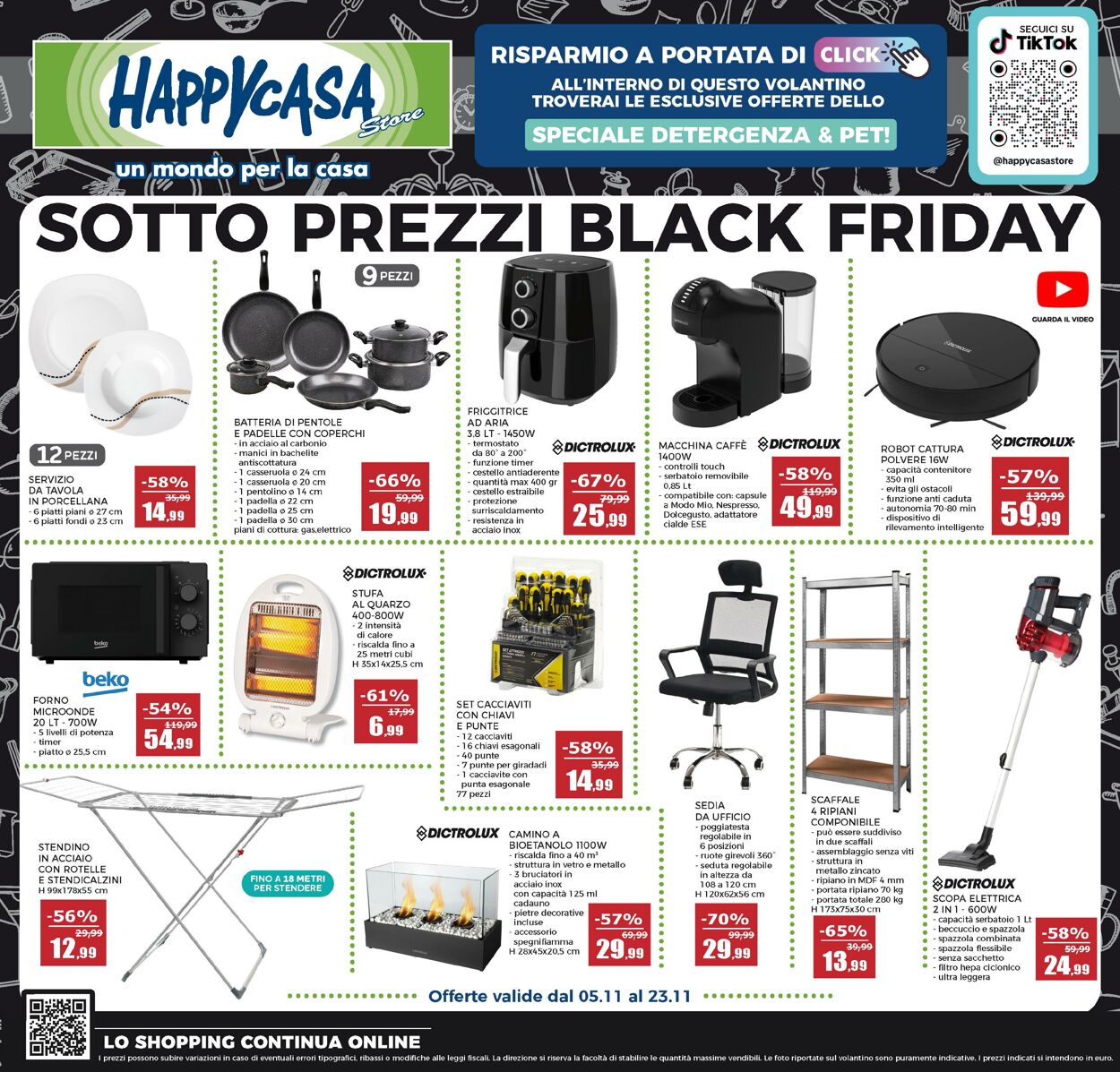 Volantino Happy Casa 05.11.2025 - 23.11.2025