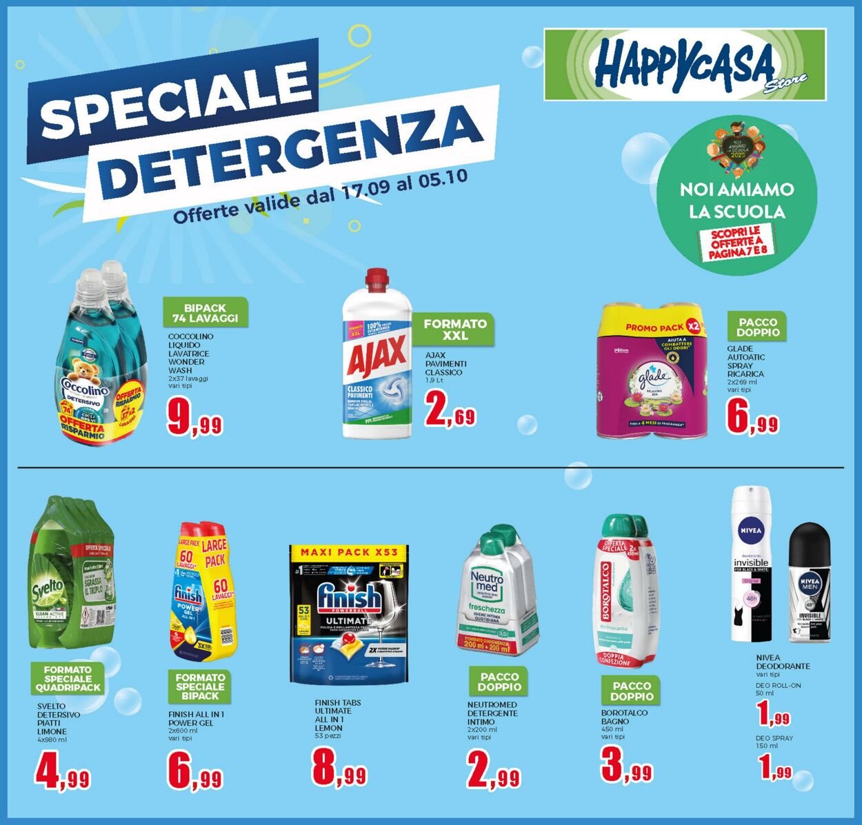 Volantino Happy Casa 17.09.2025 - 05.10.2025
