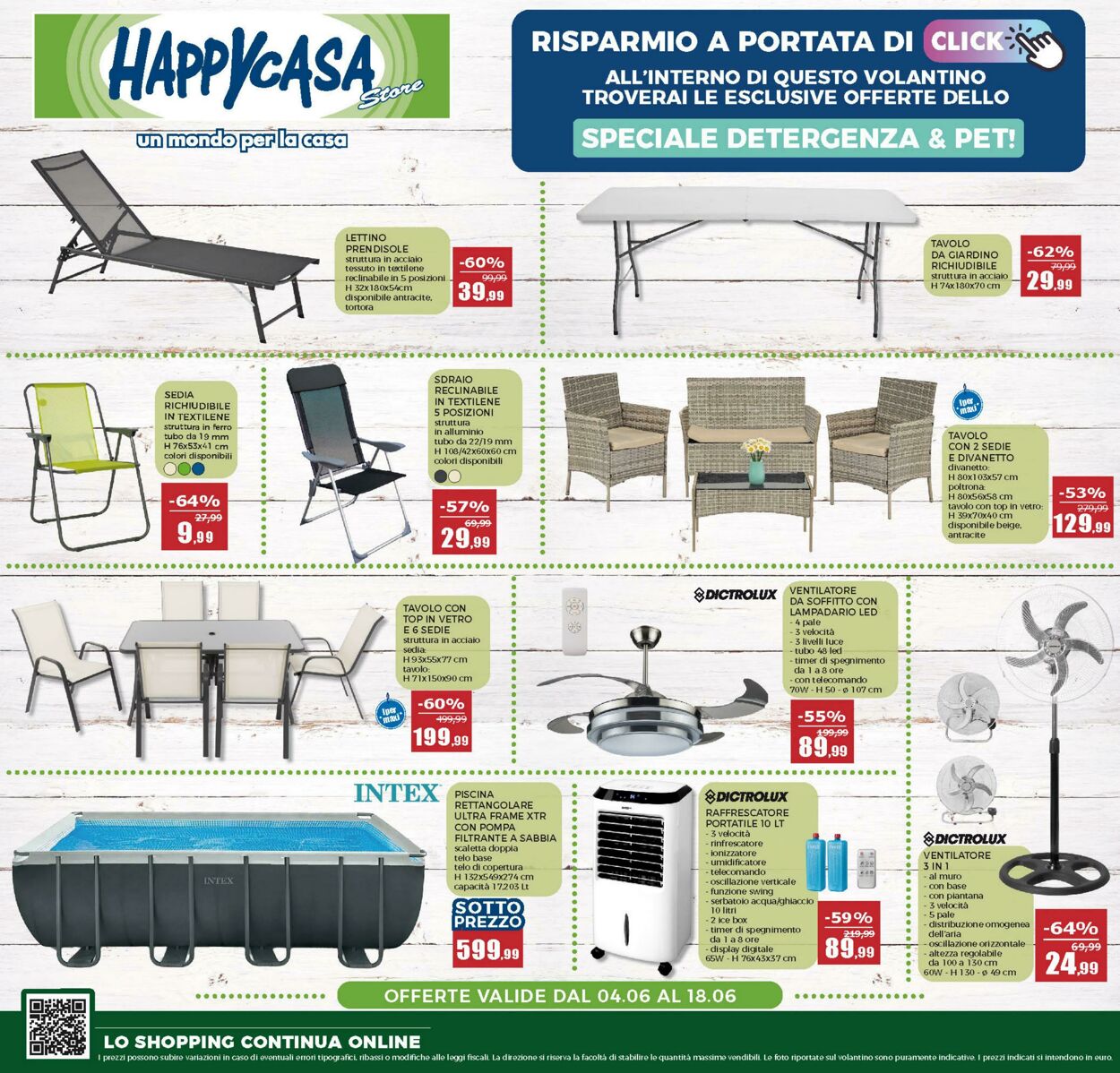 Volantino Happy Casa 04.06.2025 - 18.06.2025