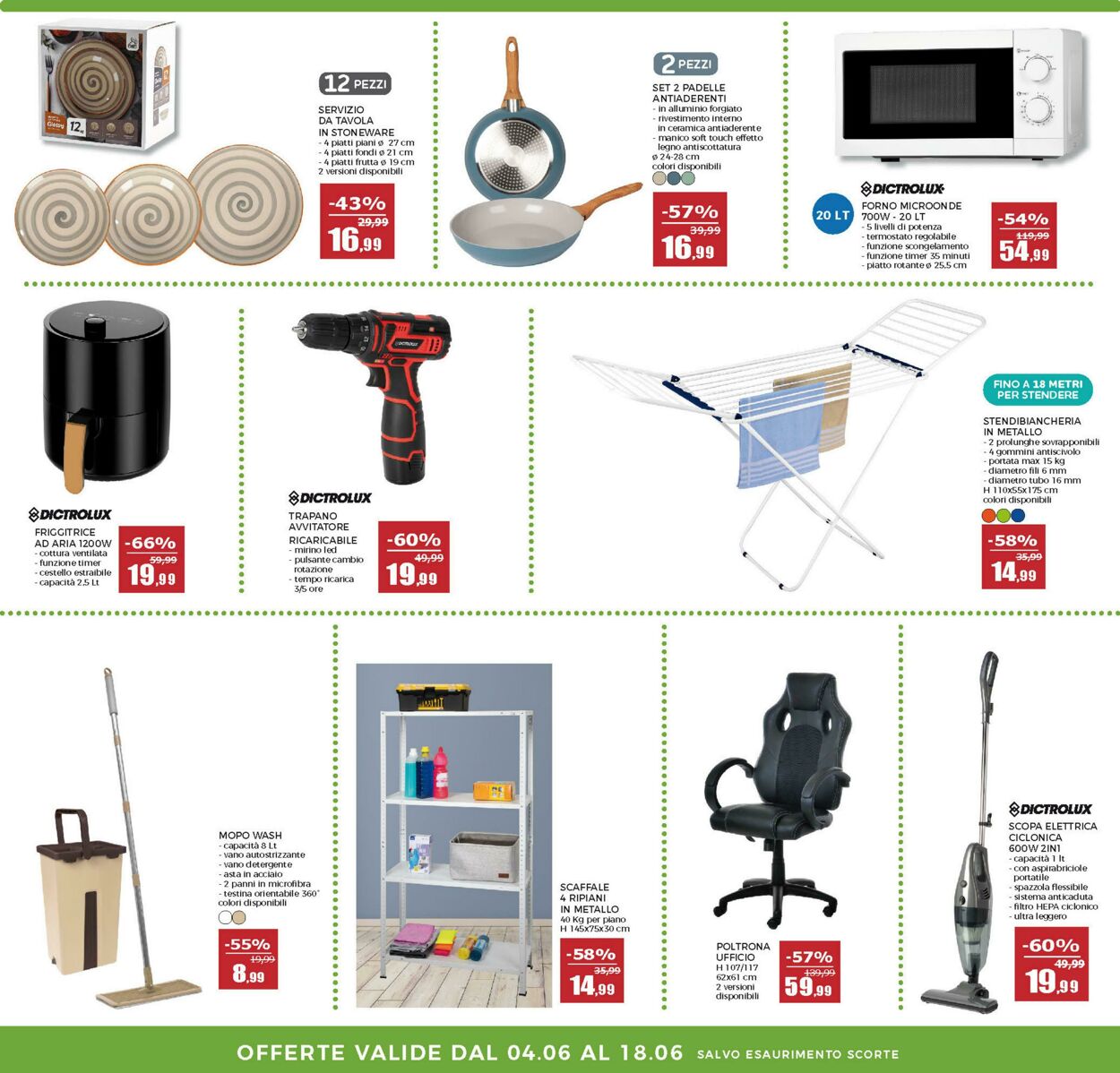 Volantino Happy Casa 04.06.2025 - 18.06.2025
