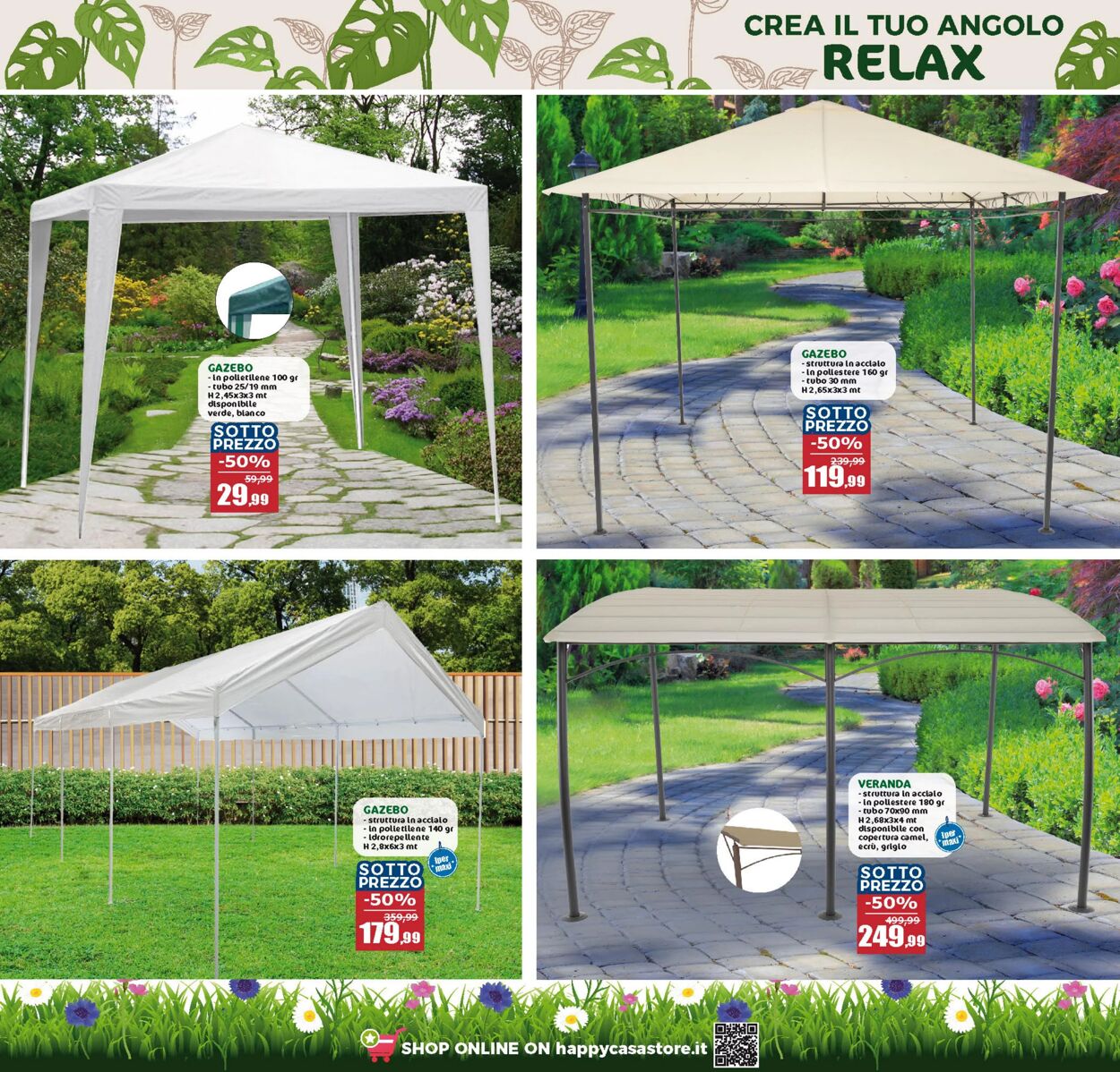 Volantino Happy Casa 04.06.2025 - 18.06.2025