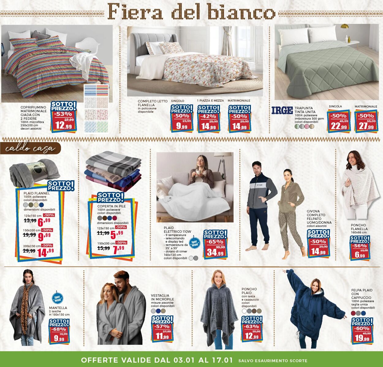 Volantino Happy Casa 03.01.2025 - 17.01.2025