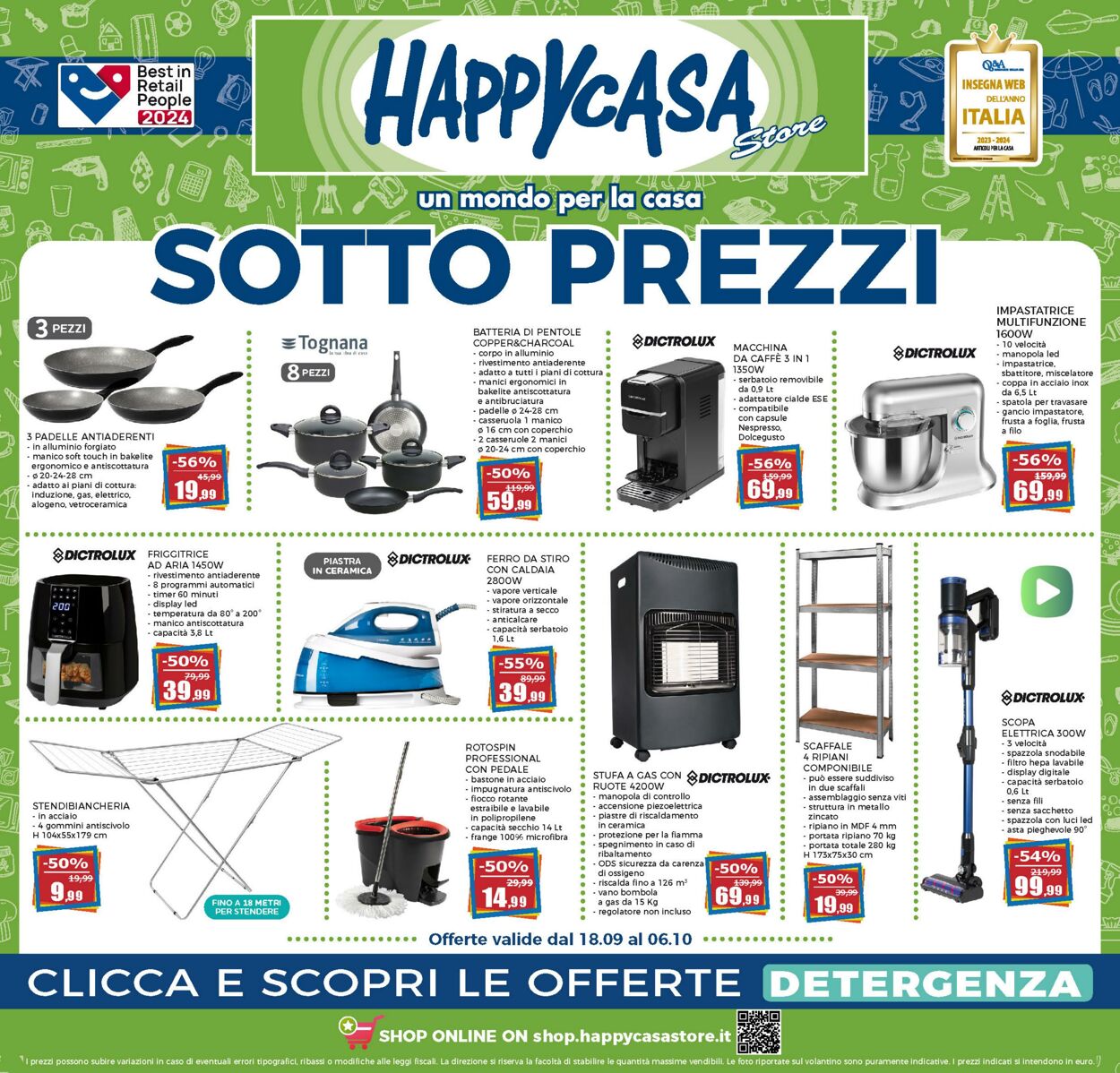 Volantino Happy Casa 16.09.2024 - 30.09.2024