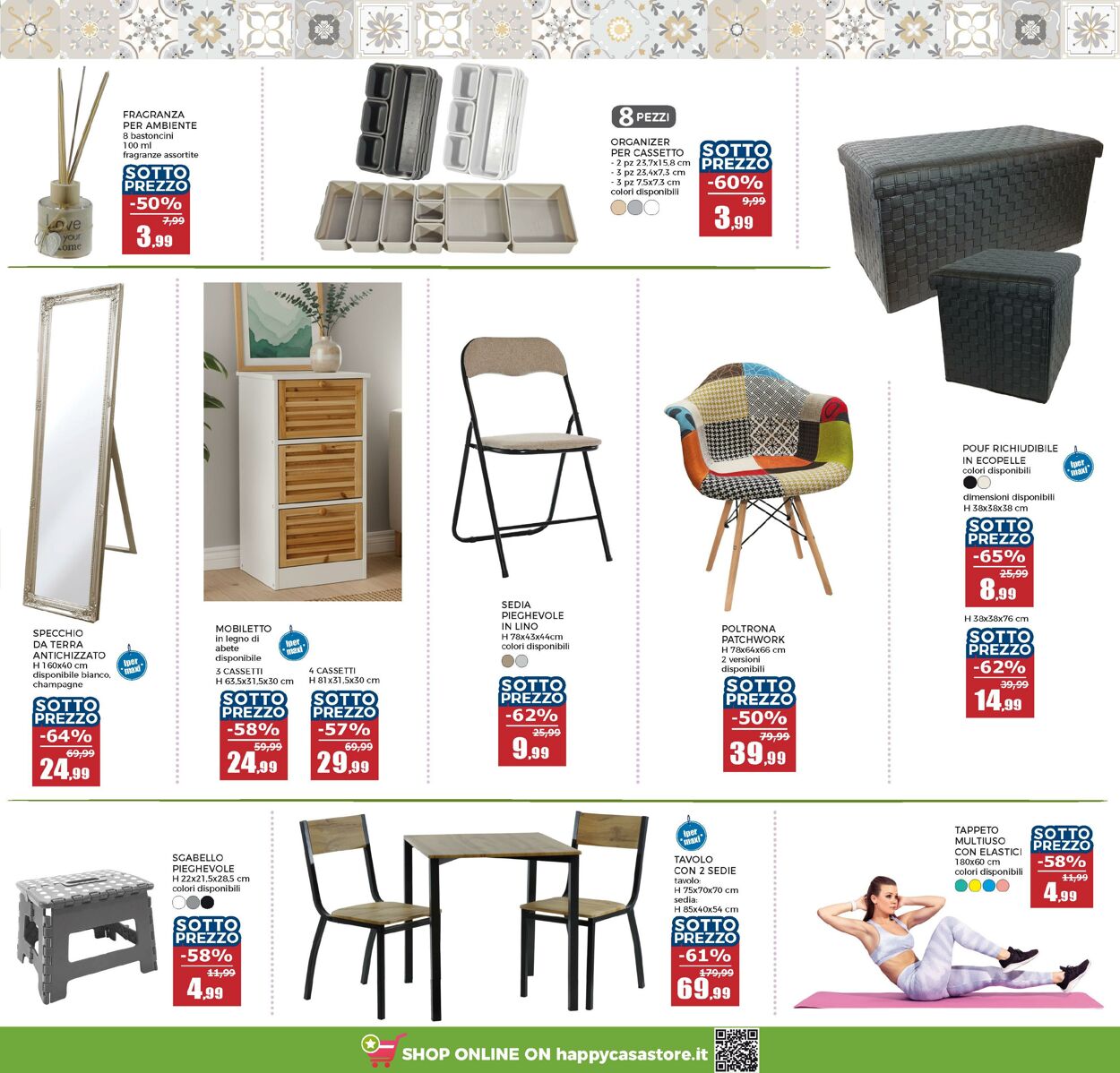 Volantino Happy Casa 23.03.2026 - 31.03.2026