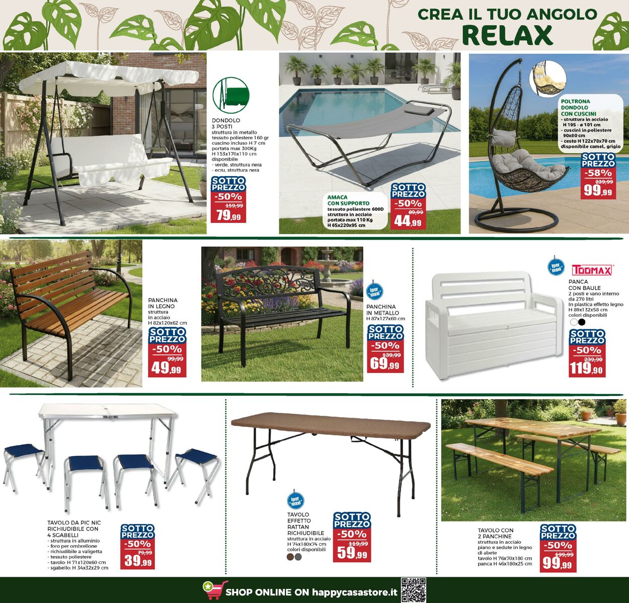 Volantino Happy Casa 23.03.2026 - 31.03.2026