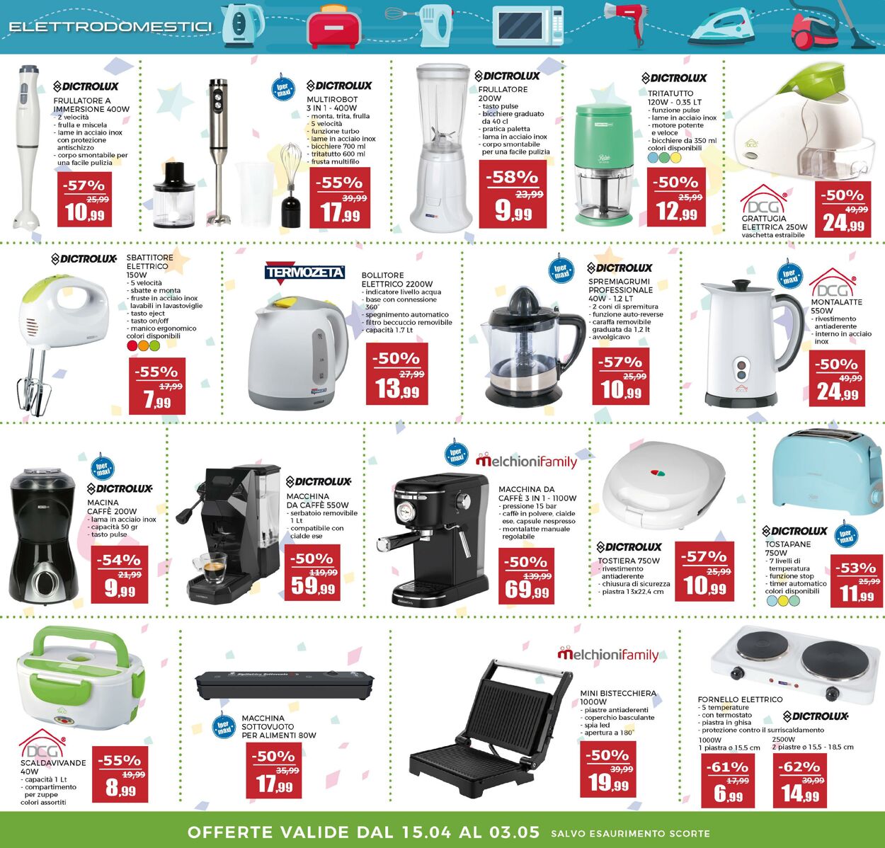 Volantino Happy Casa 13.04.2026 - 21.04.2026