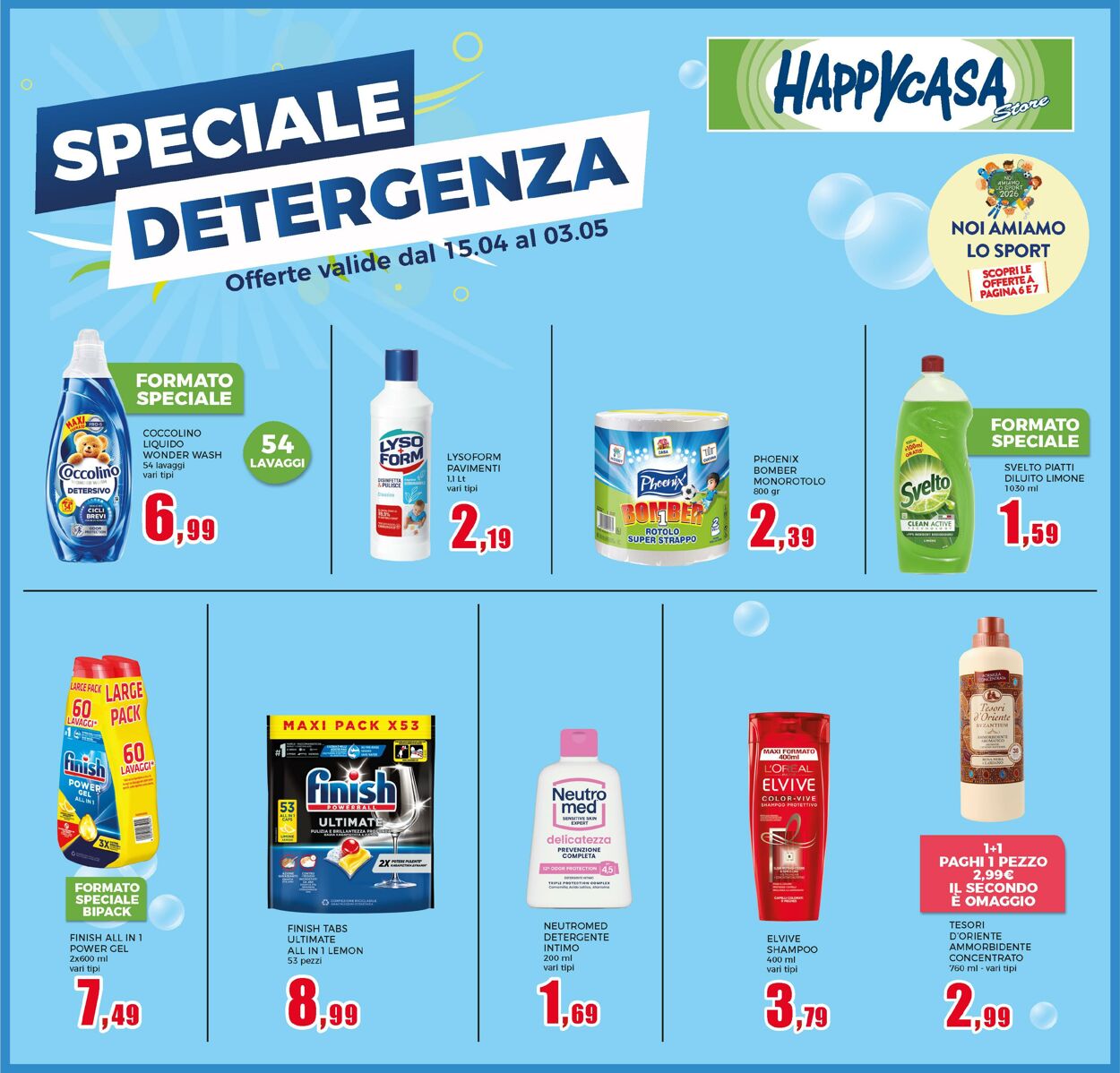Volantino Happy Casa 13.04.2026 - 21.04.2026