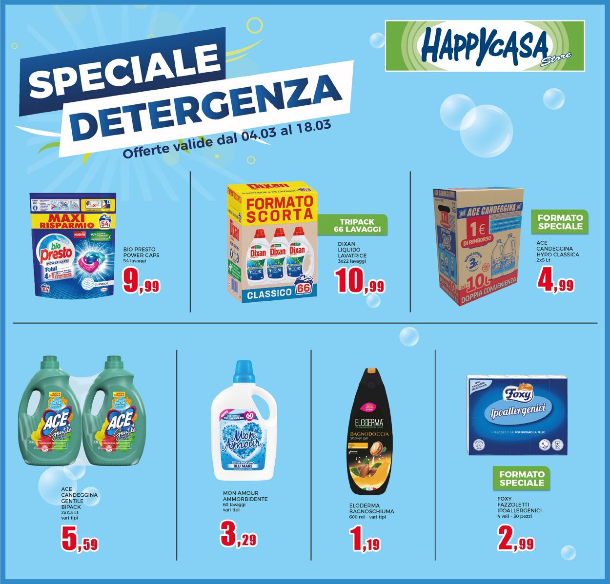 Volantino Happy Casa 02.03.2026 - 10.03.2026