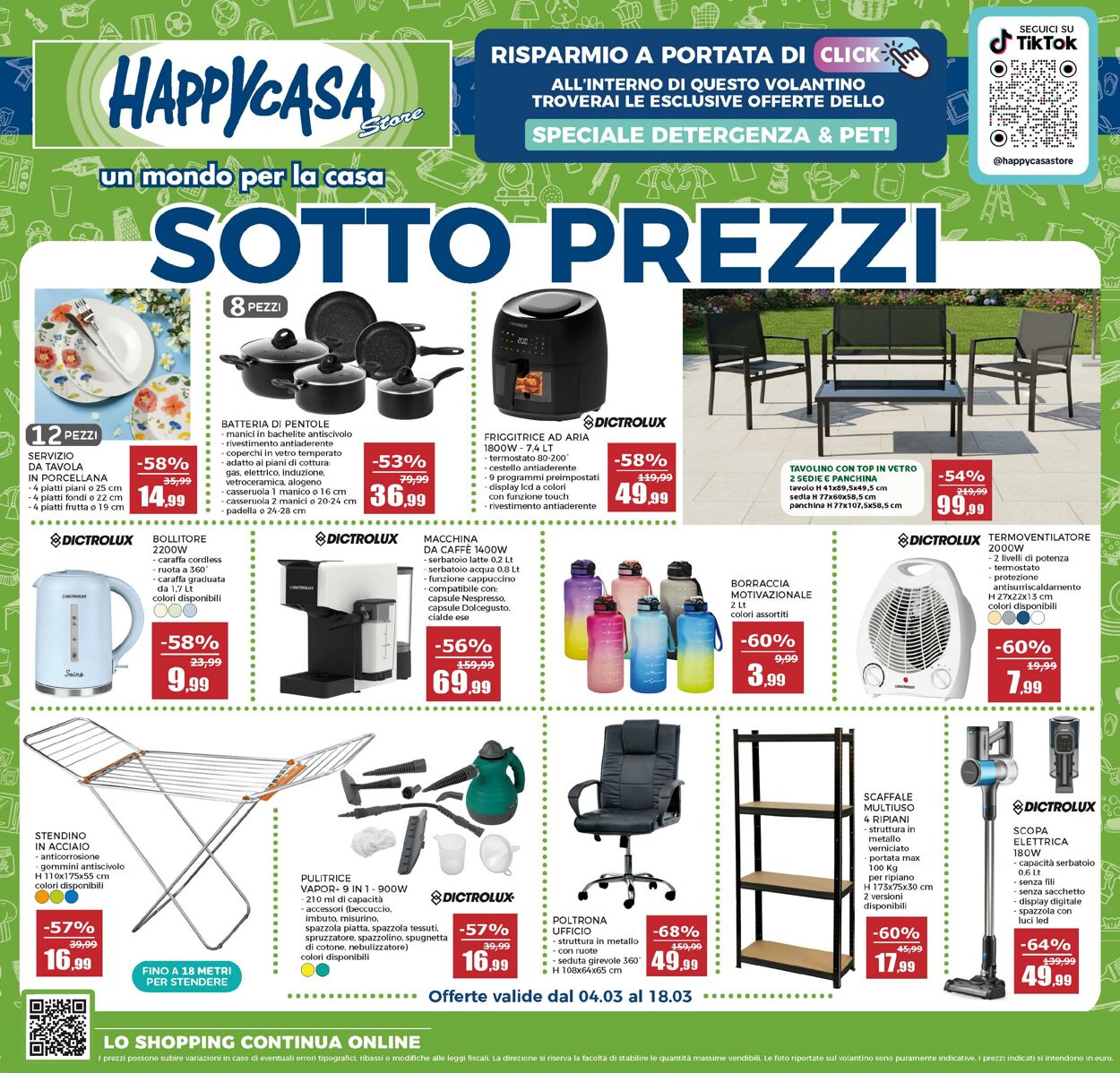 Volantino Happy Casa 02.03.2026 - 10.03.2026