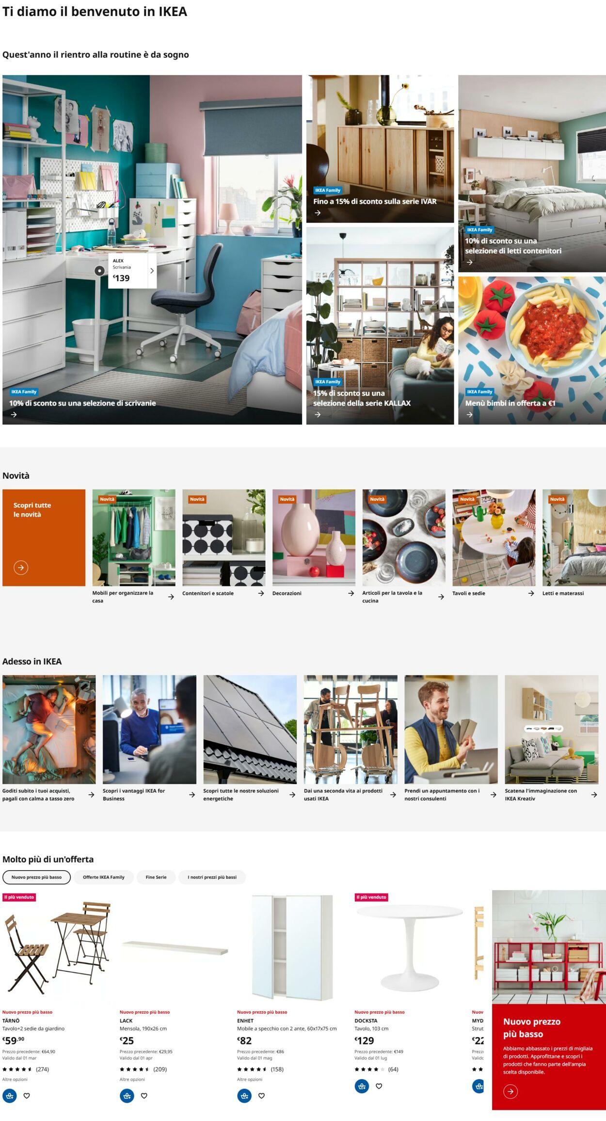 Volantino IKEA 18.08.2025 - 08.09.2025