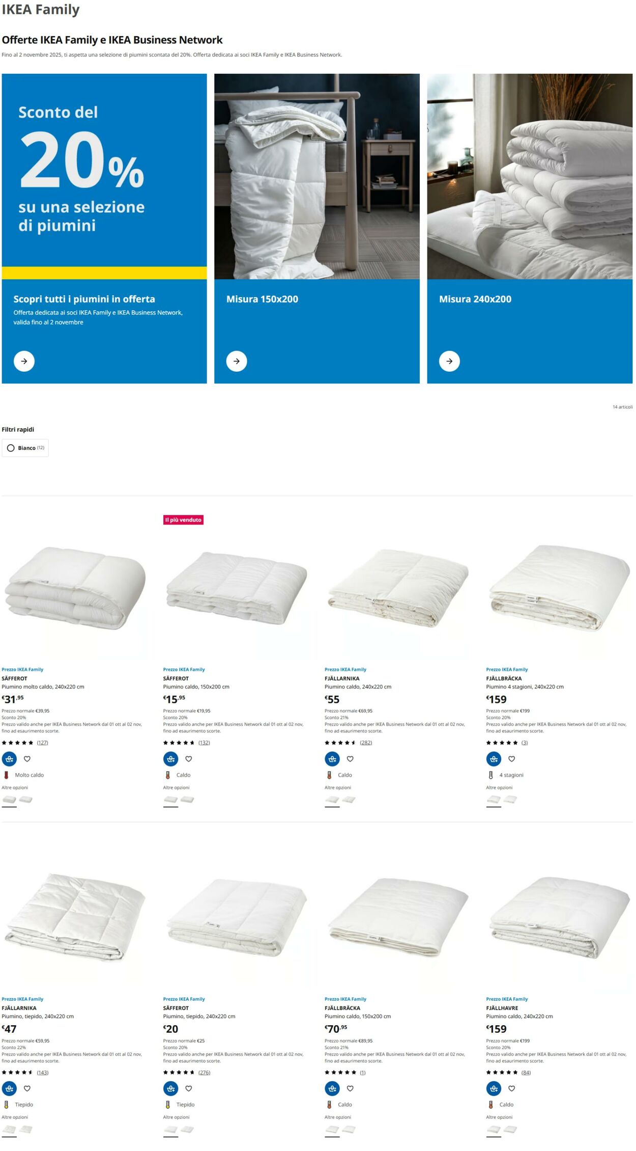 Volantino IKEA 14.10.2025 - 14.11.2025
