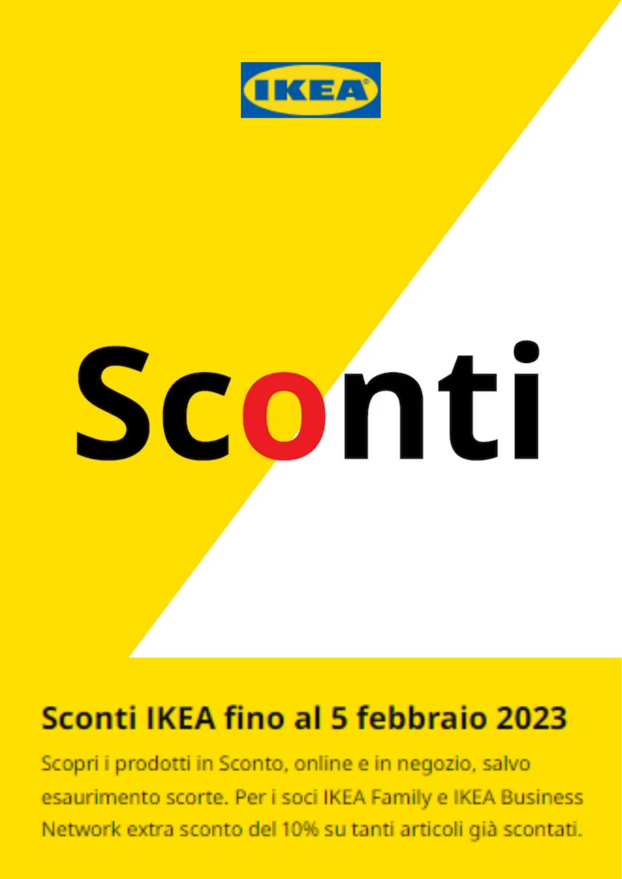 Volantino IKEA 17.01.2023 - 05.02.2023