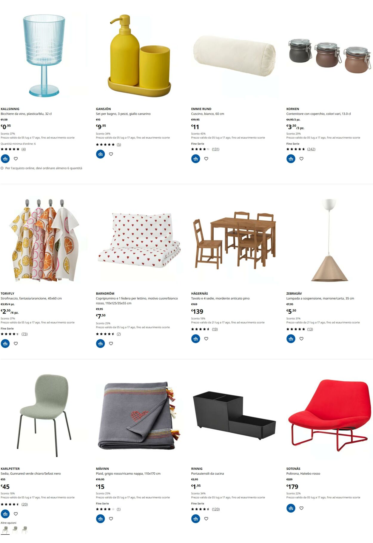 Volantino IKEA 07.08.2025 - 17.08.2025
