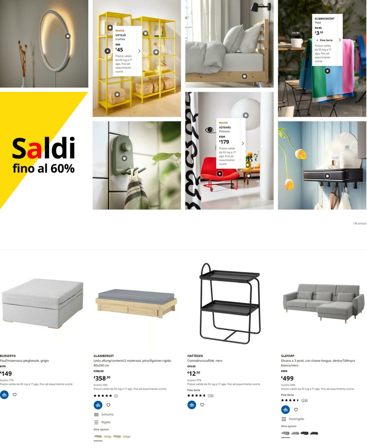 Volantino IKEA 09.07.2025 - 09.08.2025