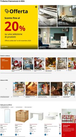 Volantino IKEA 07.11.2025 - 30.11.2025