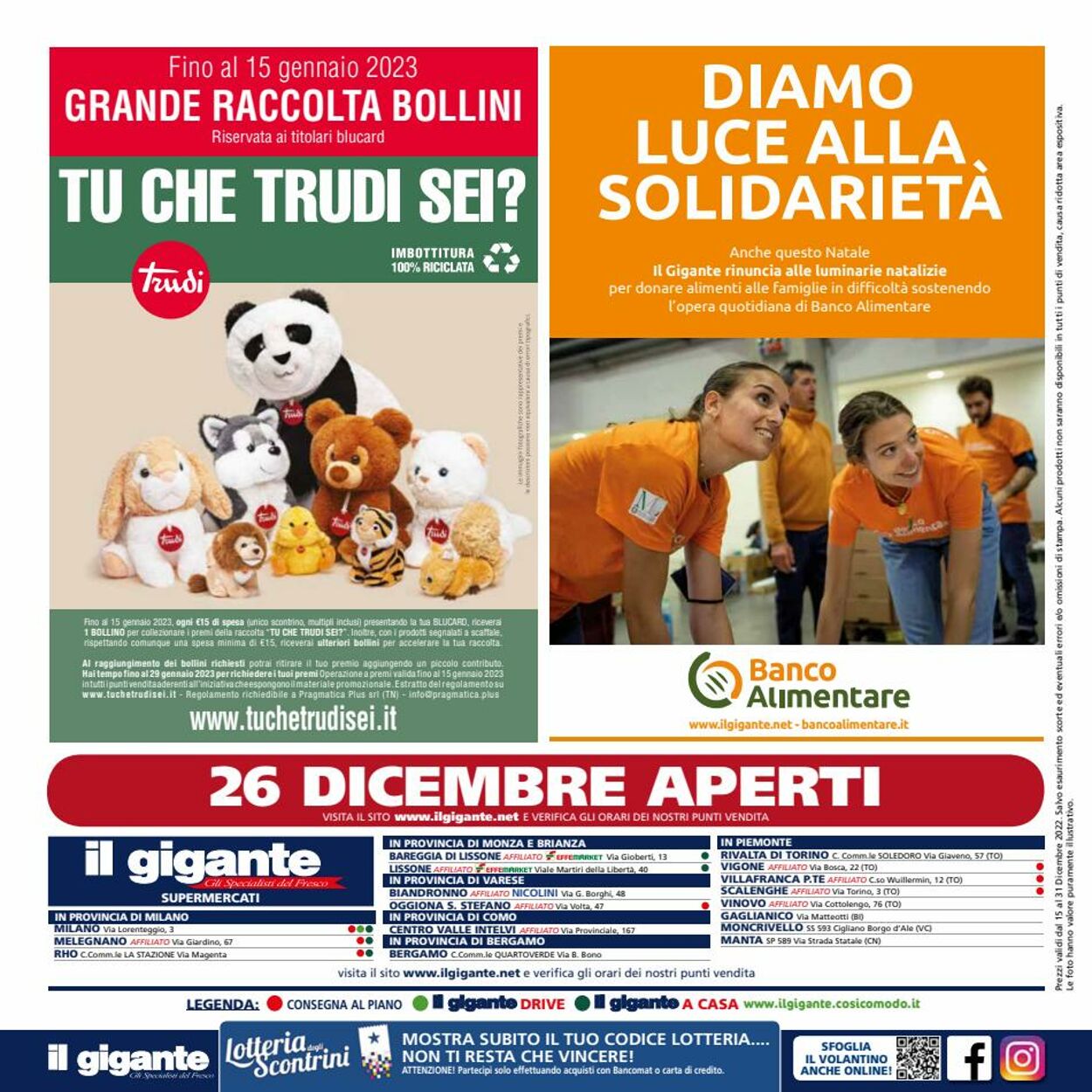 Volantino Il gigante 15.12.2022 - 31.12.2022