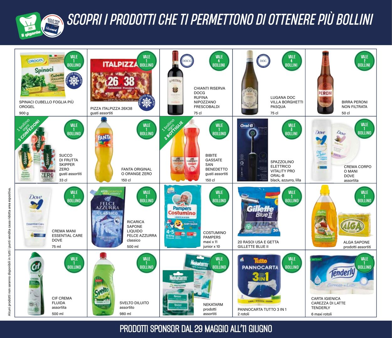 Volantino Il gigante 29.05.2025 - 11.06.2025