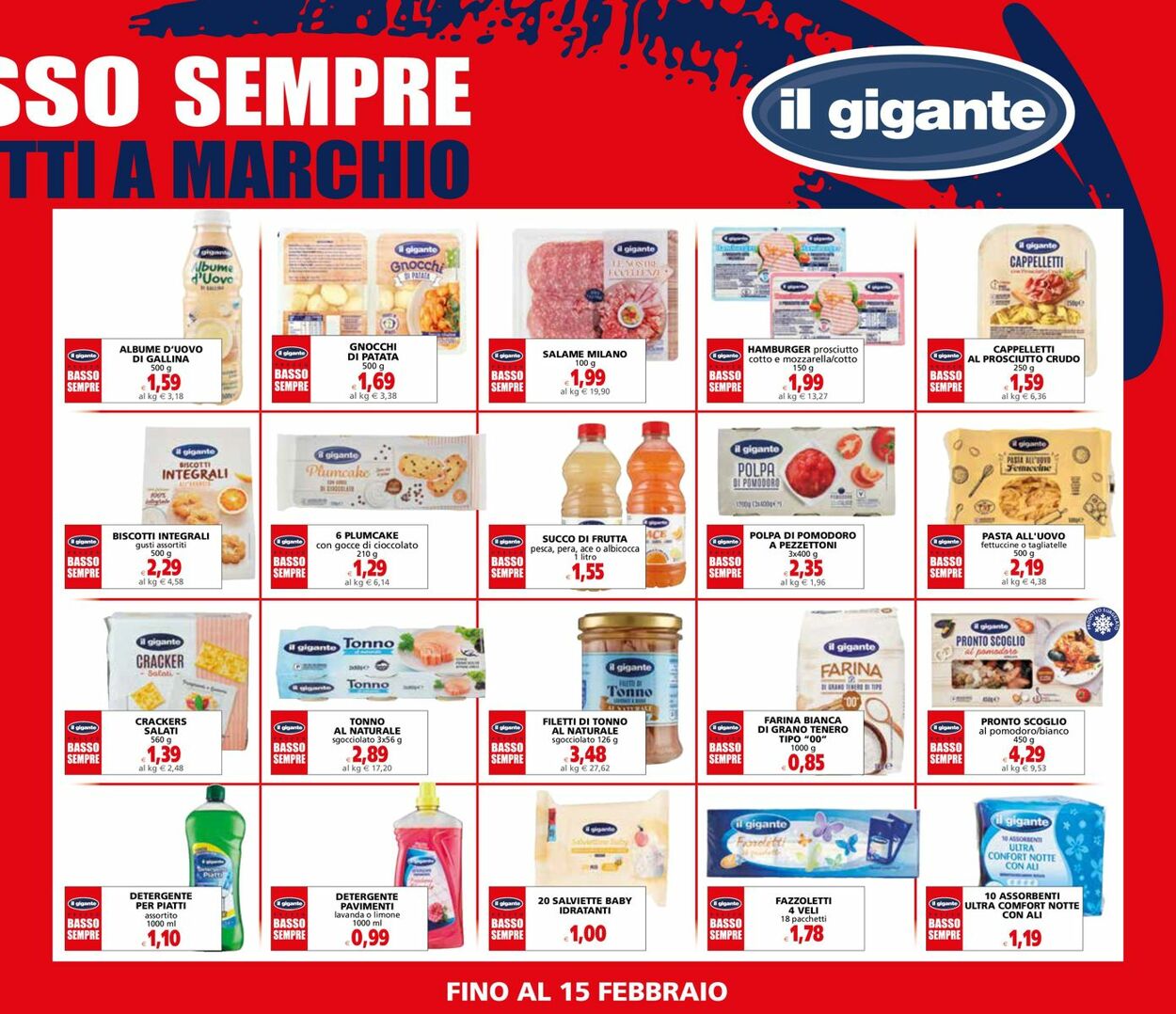 Volantino Il gigante 15.01.2025 - 15.02.2025