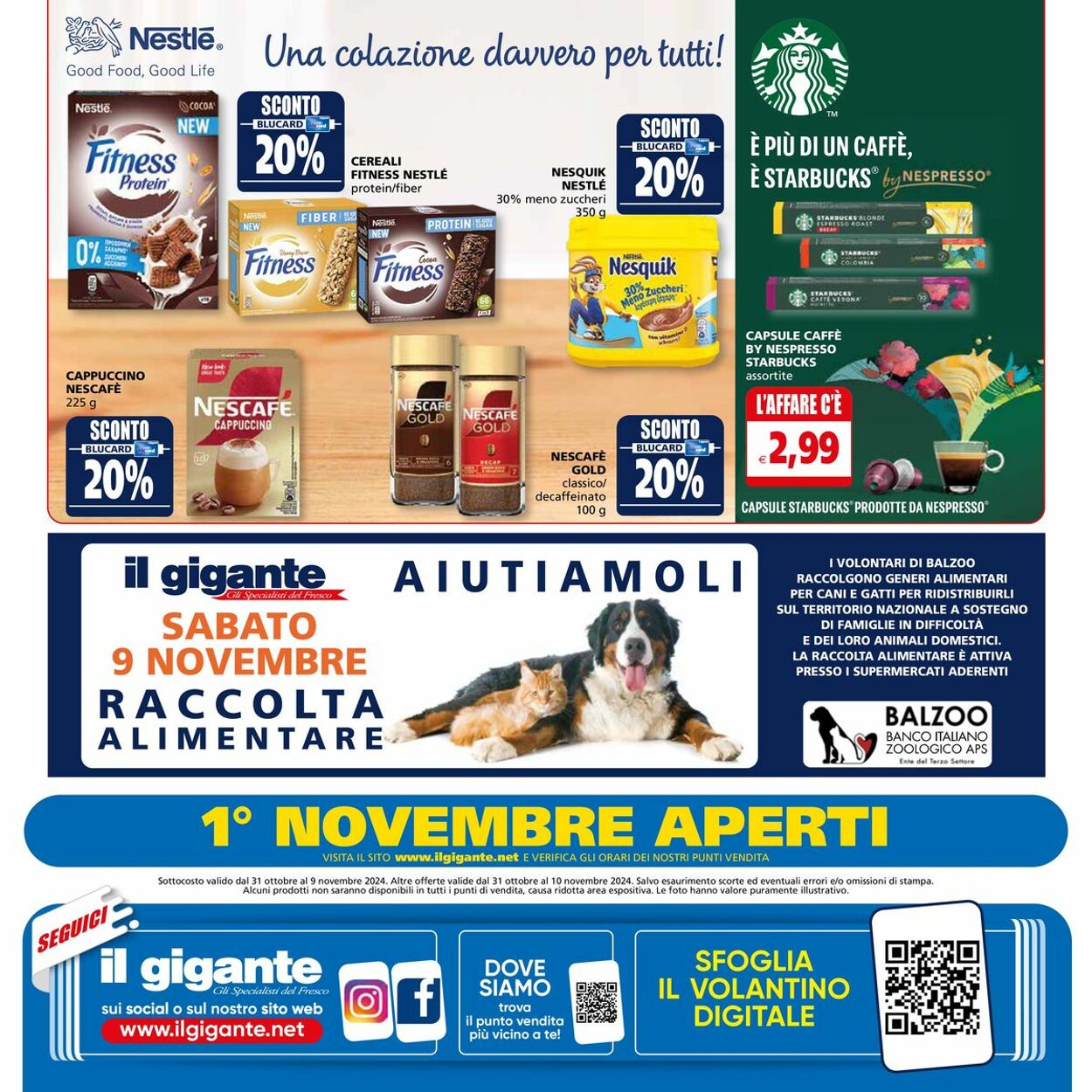 Volantino Il gigante 31.10.2024 - 09.11.2024