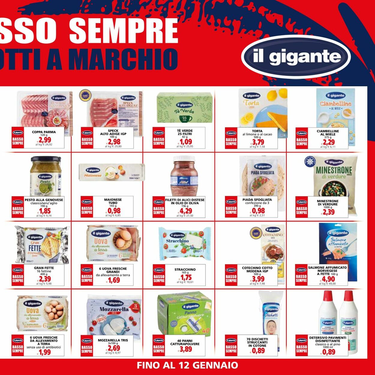 Volantino Il gigante 02.01.2025 - 12.01.2025