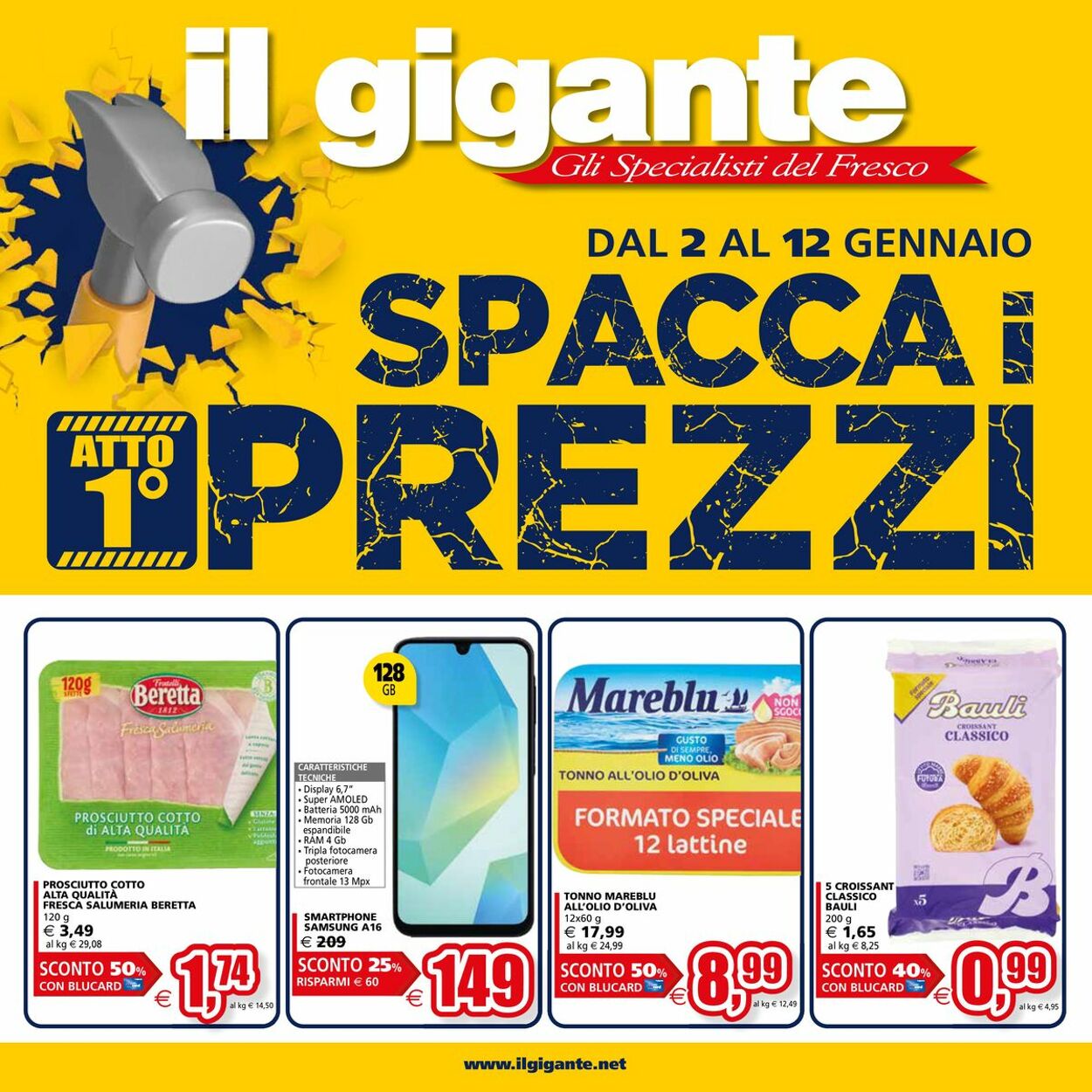 Volantino Il gigante 02.01.2025 - 12.01.2025