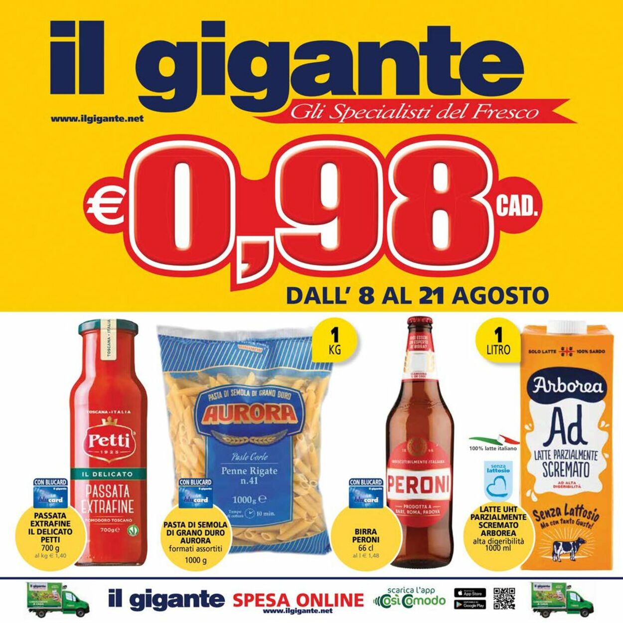 Volantino Il gigante 08.08.2024 - 21.08.2024