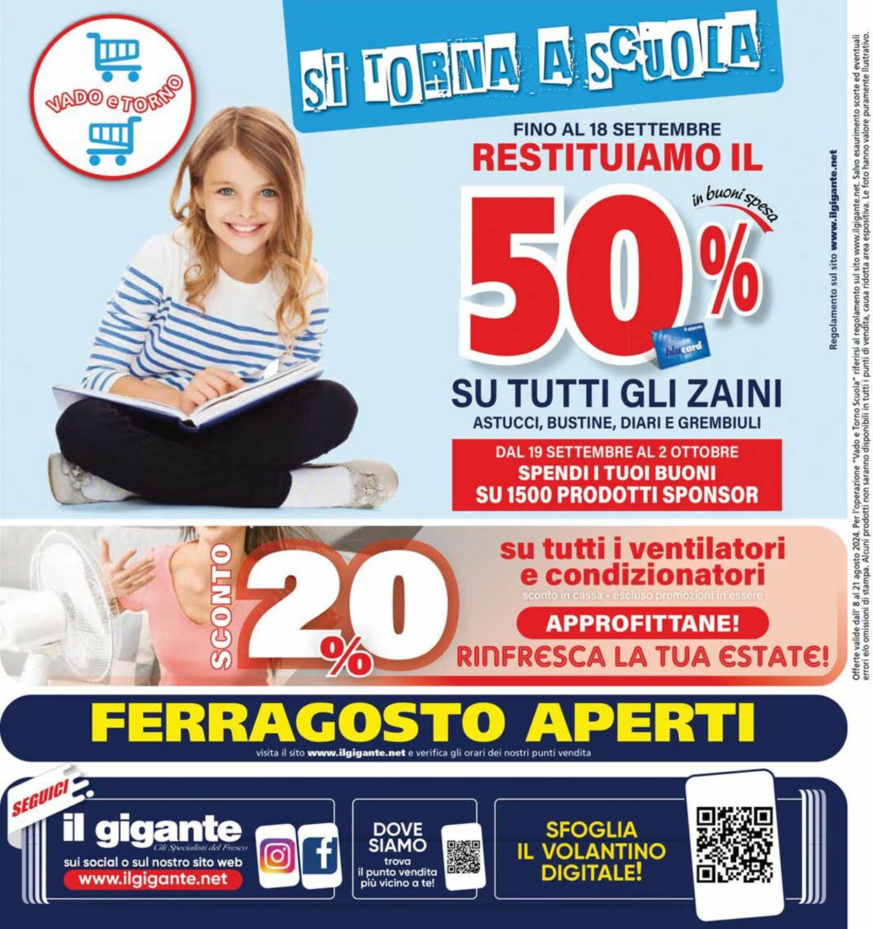 Volantino Il gigante 08.08.2024 - 21.08.2024