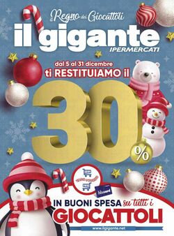 Volantino Il gigante 16.12.2024 - 31.12.2024