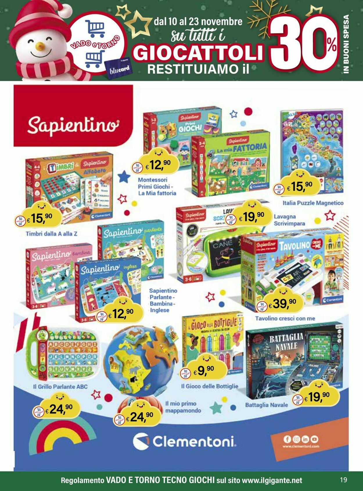 Volantino Il gigante 10.11.2025 - 23.11.2025