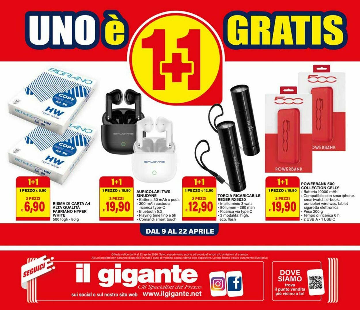 Volantino Il gigante 09.04.2026 - 17.04.2026
