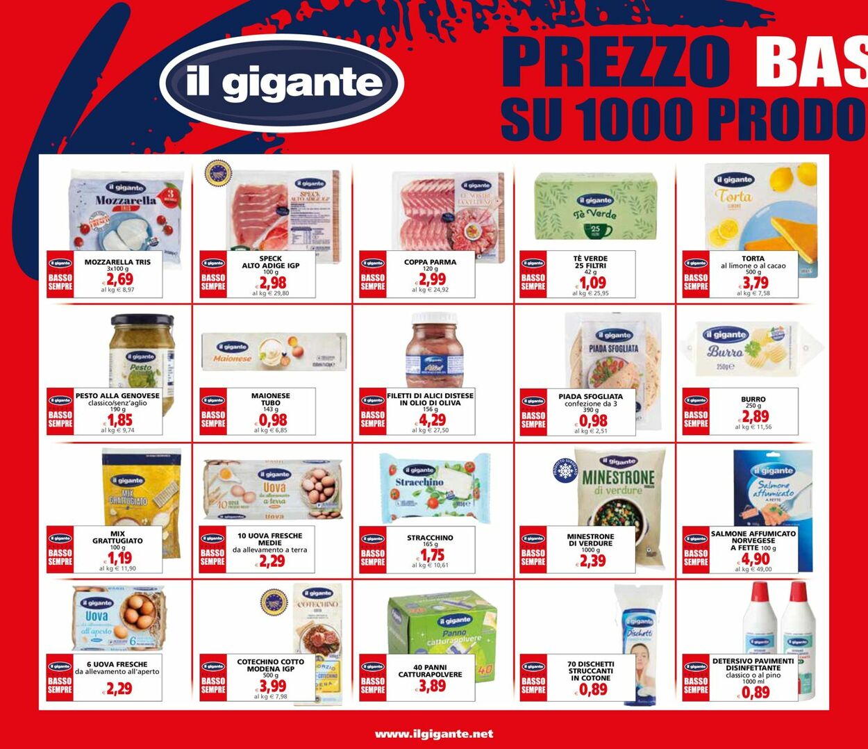 Volantino Il gigante 13.01.2025 - 22.01.2025