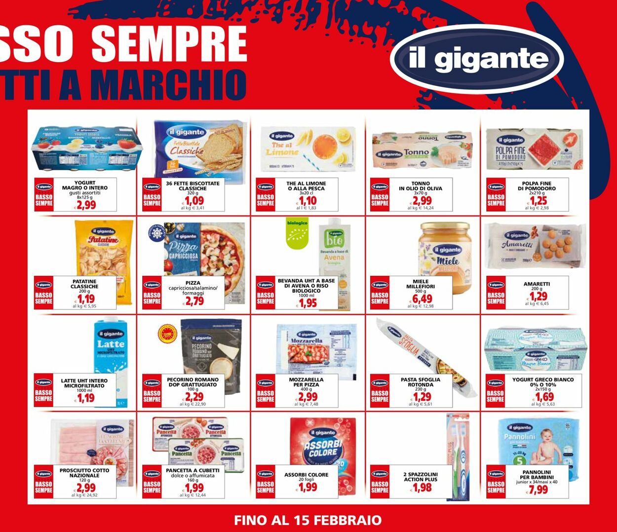 Volantino Il gigante 13.01.2025 - 22.01.2025