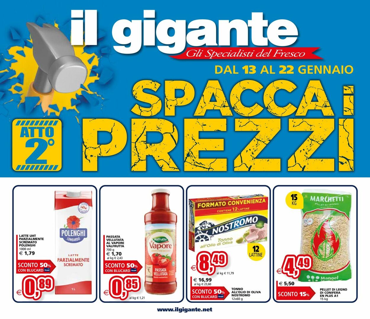 Volantino Il gigante 13.01.2025 - 22.01.2025