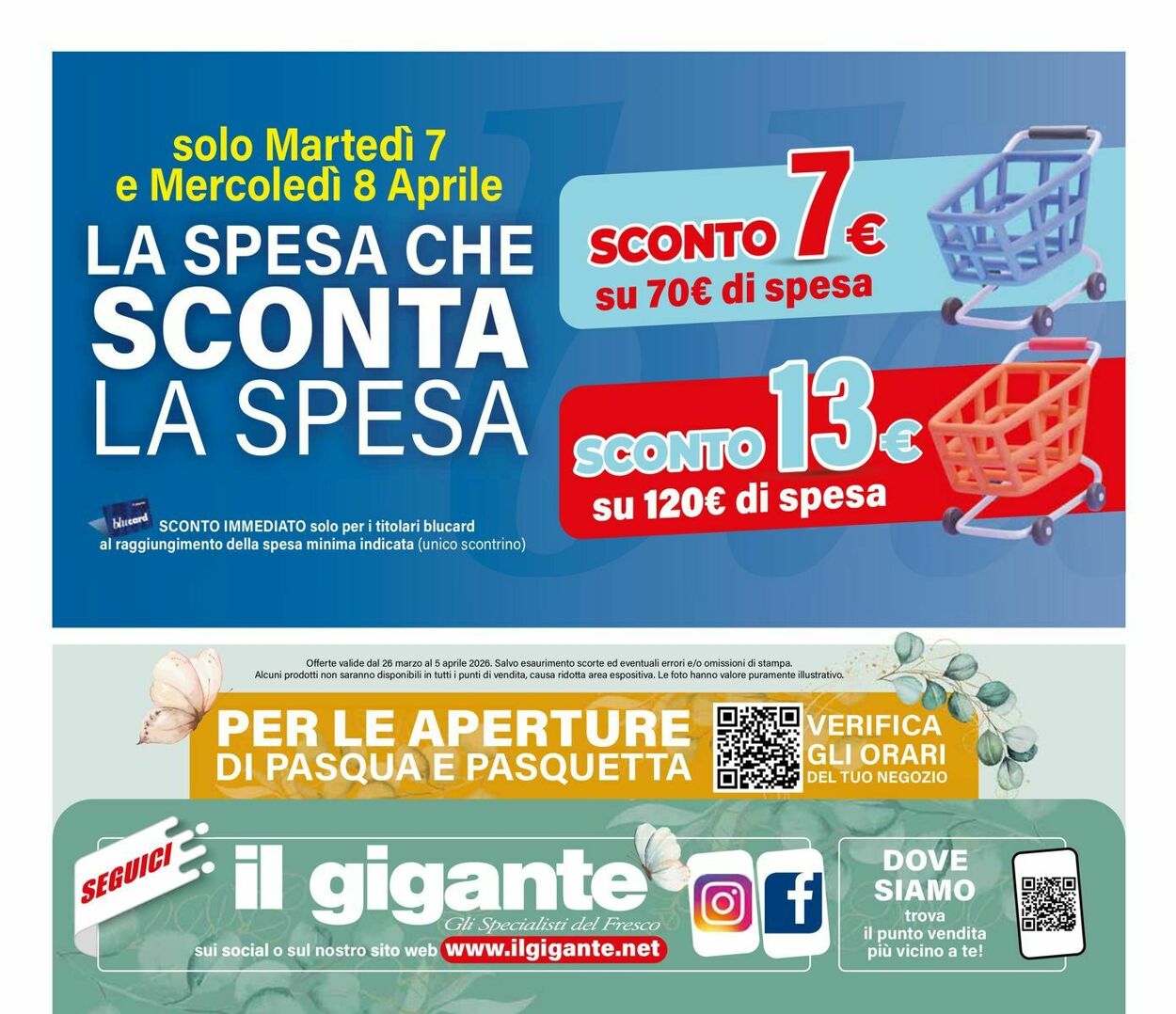 Volantino Il gigante 26.03.2026 - 03.04.2026