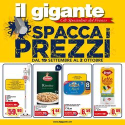 Volantino Il gigante 05.09.2024 - 18.09.2024