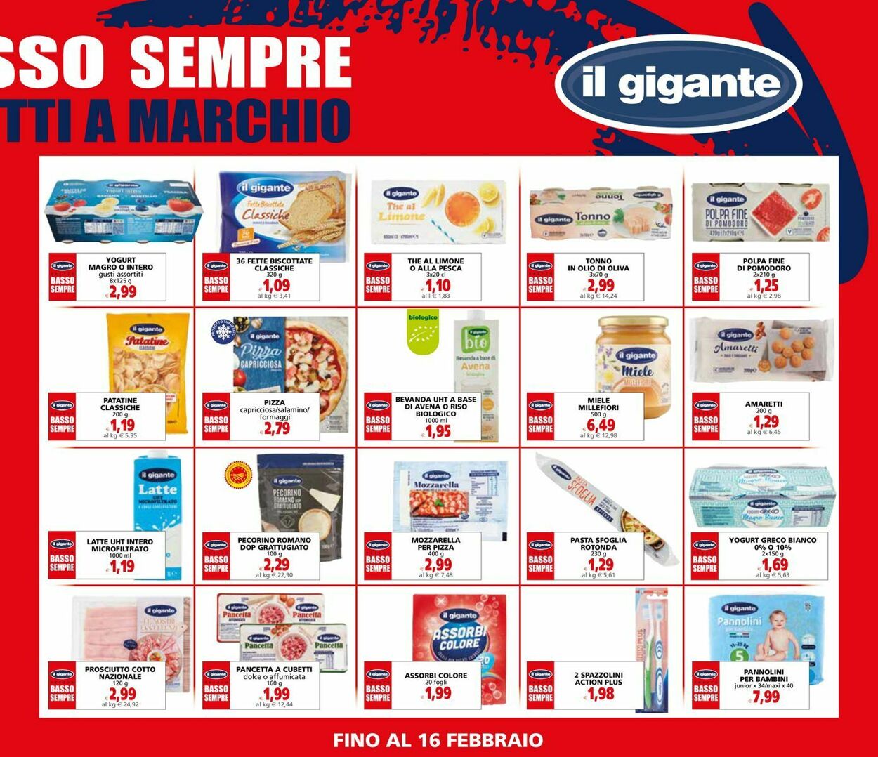 Volantino Il gigante 06.02.2025 - 15.02.2025