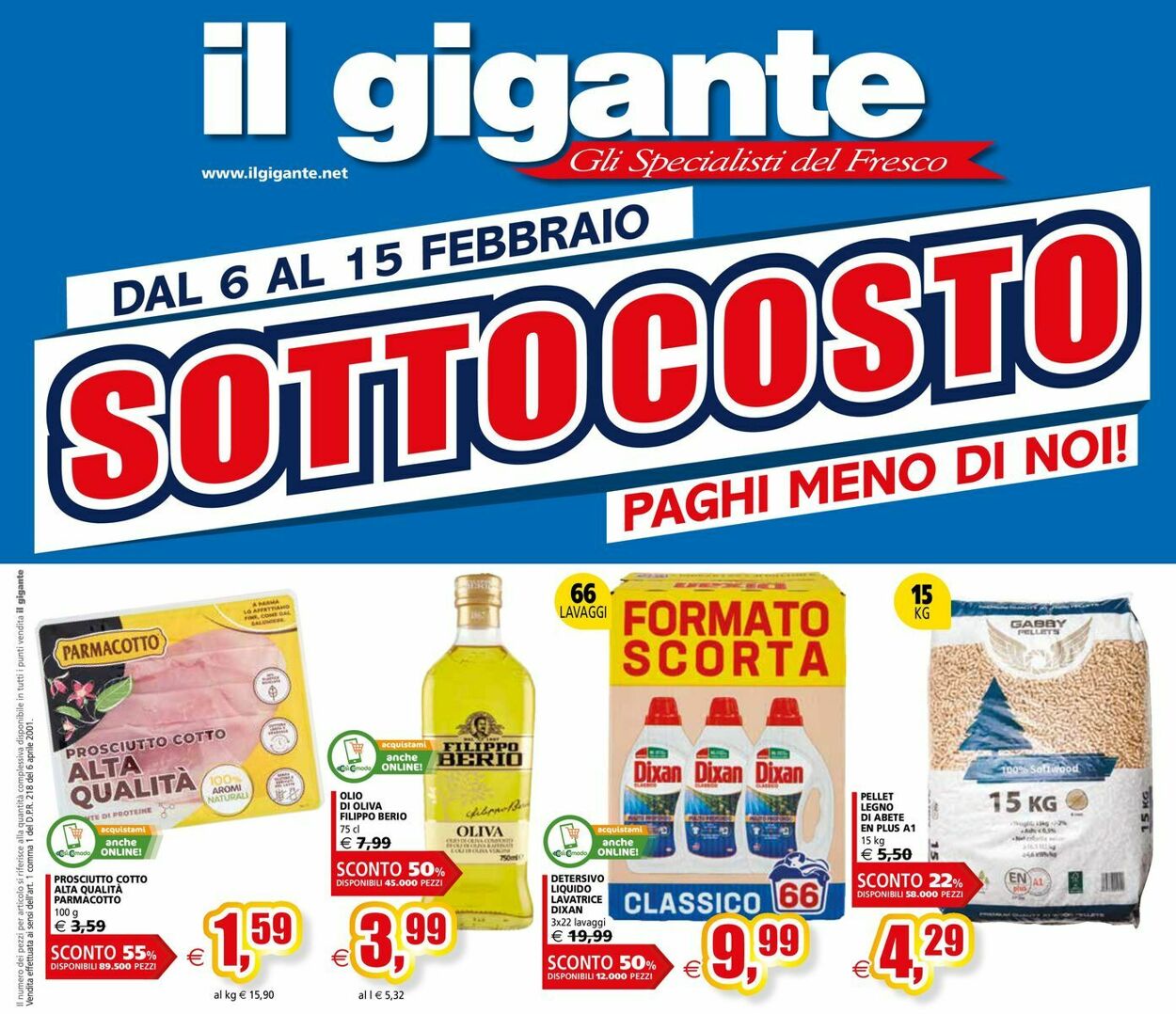 Volantino Il gigante 06.02.2025 - 15.02.2025