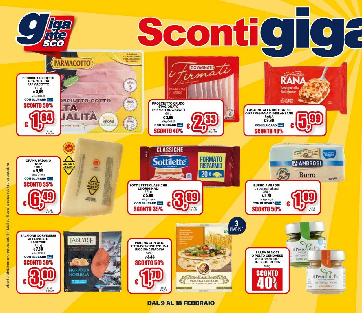 Volantino Il gigante 09.02.2026 - 18.02.2026
