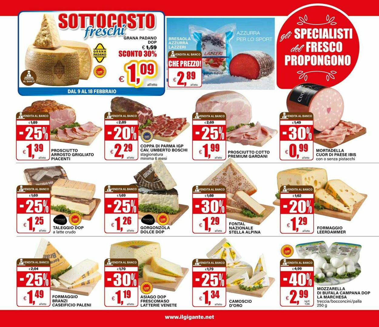 Volantino Il gigante 09.02.2026 - 18.02.2026