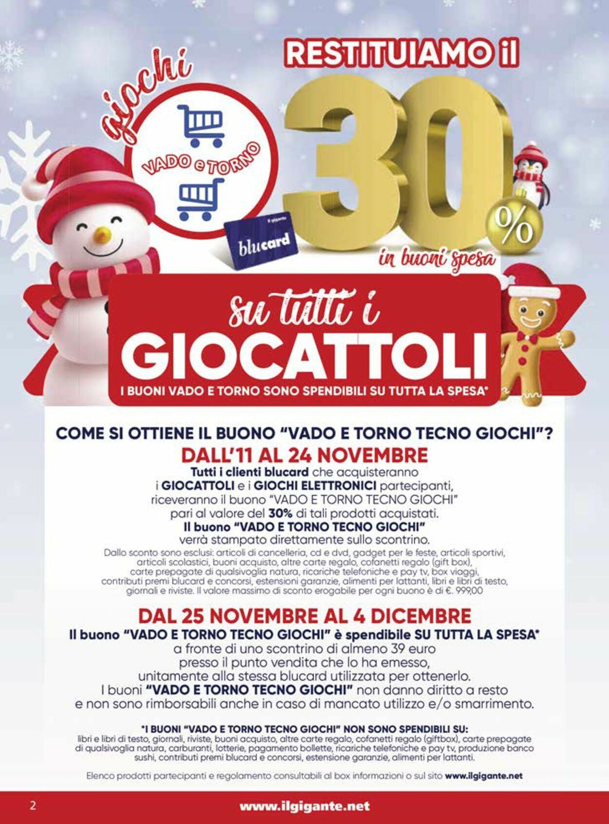 Volantino Il gigante 11.11.2024 - 24.11.2024