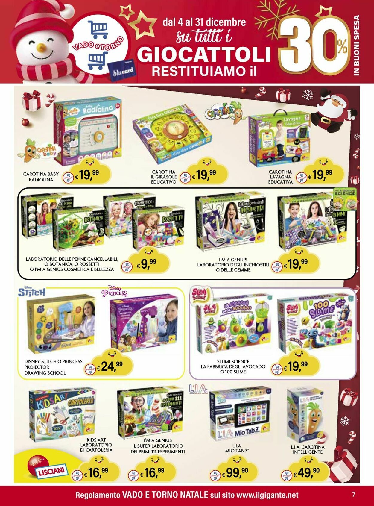 Volantino Il gigante 04.12.2025 - 31.12.2025