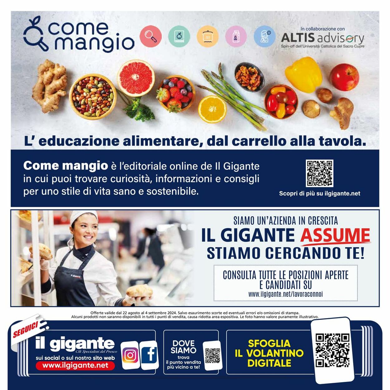 Volantino Il gigante 22.08.2024 - 04.09.2024